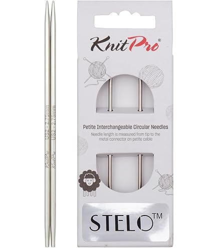 Amazon.co.jp: KnitPro Stelo レース 交換可能なチップ 4インチ (10cm