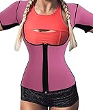 ネオプレンスリミングベストホットSweat Suit for BodyサウナSpa Reduce FatnessからArms胃Back US サイズ: 3L カラー: レッド