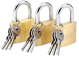 Draper DIY Series 22105 40mm Padlock Set (3 Pieces)