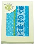 日繊商工 Botanical Gardens スプリング フェイスタオル ブルー BG-502