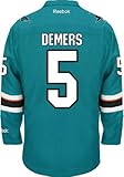 Jason Demers San Jose Sharks ReebokプレミアホームジャージーNHLレプリカ 3L