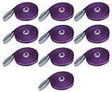 SEIKOH スリングベルト 10本セット 5m 幅25mm 使用荷重1000kg ナイロンスリング 吊上げ 牽引