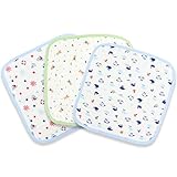 オーパス SANDRADEE ガーゼハンカチ 3枚セット モスリン コットン ガーゼ やわらか 綿100% 星柄