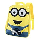 【MINIONS】ミニオンズ 手足付き 顔型 ダイカット リュック ＋ ミニタオルセット (B柄)