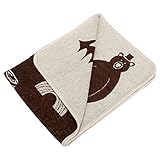 クリッパン KLIPPAN コットン シュニール ブランケット 2553-01 ブラウン 70x90cm Cotton Chenille Blankets ひざ掛け 毛布 オフィス ふわふわ 北欧ブラ