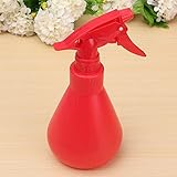 amzmonnsuta　500ML　プラスチック製　スプレーボトル　花じょうろ　ポット　ガーデニング・庭・オフィス　ために(赤)