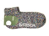 (ラソックス) rasox スプラッシュ ロウ ソックス 日本製 L(26-28cm) 406_Bright_Mix CA061AN39