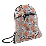 KidKraft Sports Drawstring Bag 13 x 17 [並行輸入品]