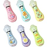 Nuby ヌービー ネイルクリッパー カバー付き爪切り 【02221】 (ピンク) [並行輸入品]