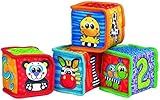 Playgro Grip and Stack Soft Blocks for Baby [並行輸入品]