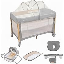 Amazon.co.jp: GU MODE ベビーベッド 多機能プレイヤード 長さ125cm
