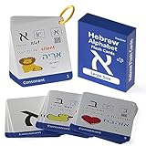 ヘブライ語聖書アルファベットシラバリー フラッシュカード – Alef Bet Letter教育ユダヤ語学習フラッシュカード