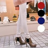 マタニティウェアマタニティカラースキニーパンツ SOB8001 XL IVORY(アイボリー)