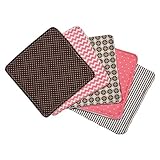 Trend Lab Wash Cloth Bouquet Set, Cocoa Coral by Trend Lab [並行輸入品]