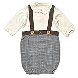 (ocean&ground) オーシャン＆グラウンド ベビー ドレス カバーオール 男の子 2way 50 60 新生児 3720403 ベビー 男の子 長袖 赤ちゃん ロンパース