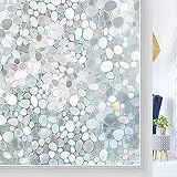 Homya 窓用フィルム 10m めかくしシート 3D 虹色 剥がせる 貼り直し可能 水貼り UVカット 日差し対策 窓断熱シート 飛散防止 結露防止 目隠しシート 防犯フィルム 窓ガラスフィルム