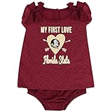 " My First Love " baby girl Florida State Onesieドレス