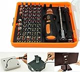 UNHO 精密ドライバー セット 50種ピンセット コンパクト 特殊 DIY 修理 改造 メンテナンス トルクス ヘクスローブ 六角棒 Y型 U字 三角ネジ 五角 ペンタローブ プラス マイナス