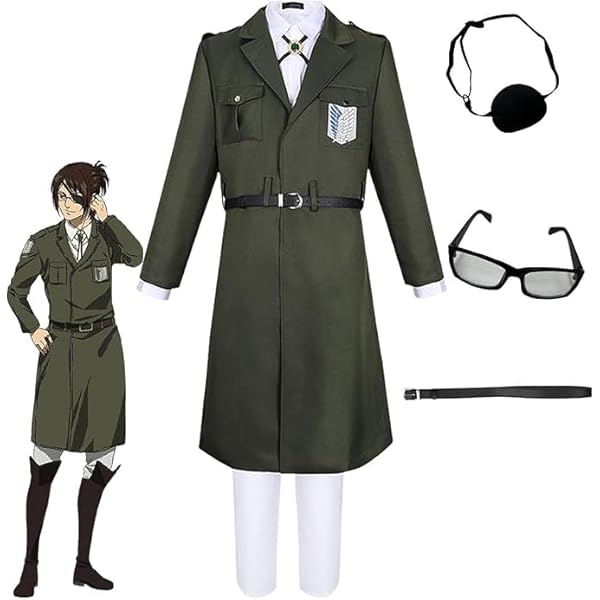 Amazon.co.jp: [HANCHENG] コスプレ衣装 ハンジ・ゾエ 仮装
