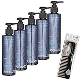 特別セット ファシナート シャンプー AB 250ml アミノバウンスタイプ 5個セット & トリートメントコーム付