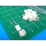 2.54mm基板⇔電線接続コネクタ 接続コネクタB　垂直　2P＞オスメス金具5組入＜con-652＞