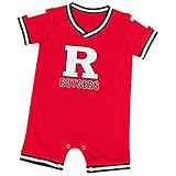 幼児NCAA Rutgers Scarlet Knights Runback Onesie (チームカラー)