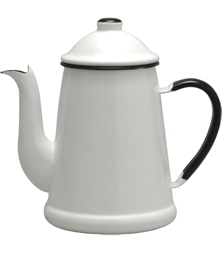 Amazon｜野田琺瑯(Nodahoro) コーヒーポット 1.6L ホーロー ガス火専用
