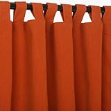 Pawleys Island CUR120BRS-PI Curtain with Tabs