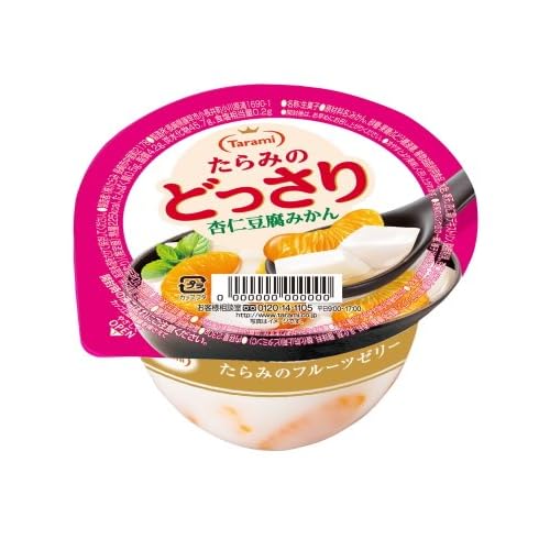 たらみ たらみのどっさり 杏仁豆腐みかん