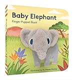 Chronicle Books (クロニクルブックス) えいごの絵本 ゾウ 指人形 ベビー エレファント Baby Elephant フィンガーパペット Finger Puppet Book えいご学