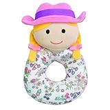 Organic Farm Buddies Rattle ピンク TF138