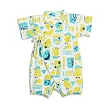 baby ampersand 男児甚平ロンパス　ライム　70cm
