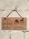 "Accountants like double-entry" Shabby chic plaque. Great gift.