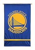 High Qualitye Warriors Sidelines Wall Hanging, 28 x 45, Bright Blue
