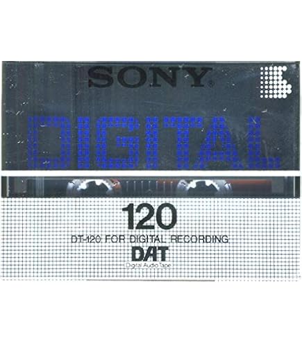 Amazon.co.jp: ソニー(SONY) DAT(デジタルオーディオテープ)カセット