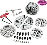 3.75"/ 95MM 4-Jaws Wood Lathe Self-center Chuck Set