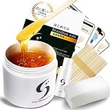 STAR'S ブラジリアンワックス メンズ用 350g 専門サロンのブラジリアンワックス脱毛 VIO 全身脱毛専用 純国産無添加 スターターキット