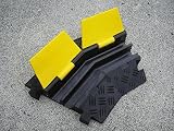 ケーブルガード（ケーブルプロテクター）　２列タイプ　コーナー