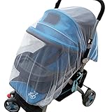 GigaMax ( TM )幼児夏赤ちゃんベビーカー昆虫Mosquito NetセーフメッシュPushchairフルカバーメッシュMosquito Net