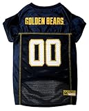 California State Golden Bearsメッシュジャージーfor Pets ( NCAA公式byペット最初)サイズS