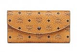 【エムシーエム】 MCM 長財布三つ折り小銭入れ財布 Visetos Large Long Wallet [並行輸入品]