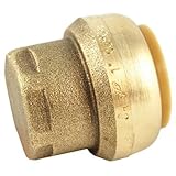 Cash AcmeU520LFASharkbite Brass Cap-1" PUSH CAP (並行輸入品)
