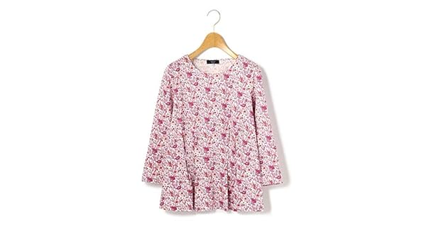 Amazon キース Keith リバティプリント カットソー ピンク 38 Tシャツ カットソー 通販