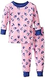新しいJammiesベビー女の子有機コットンパジャマセットSail Away カラー: ピンク