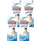【ケース販売】グーン はじめての肌着 テープ BIGサイズ 42枚入×4個(168枚入)
