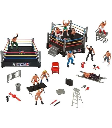 Amazon.co.jp: WWE フィギュアサイズ 25cm リング スーパースター