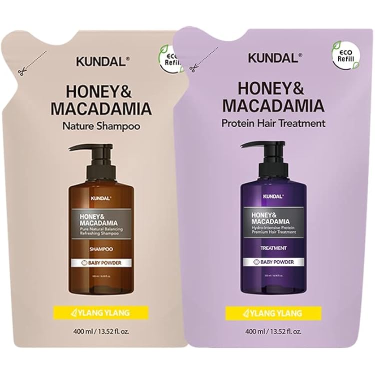 Amazon | KUNDAL (クンダル) H&M シャンプー&ヘアトリートメント