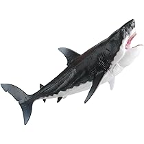 サメの刃を持つ怪獣フィギュア Amazon | Harilla きん メガロドン アクションフィギュア 大きな