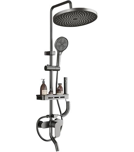 Amazon.co.jp: gotonovo マットブラック SUS304 屋外シャワー器具 高圧