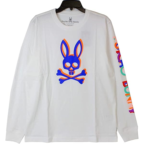 Amazon | Psycho Bunny サイコバニー メンズ 長袖Tシャツ 長袖